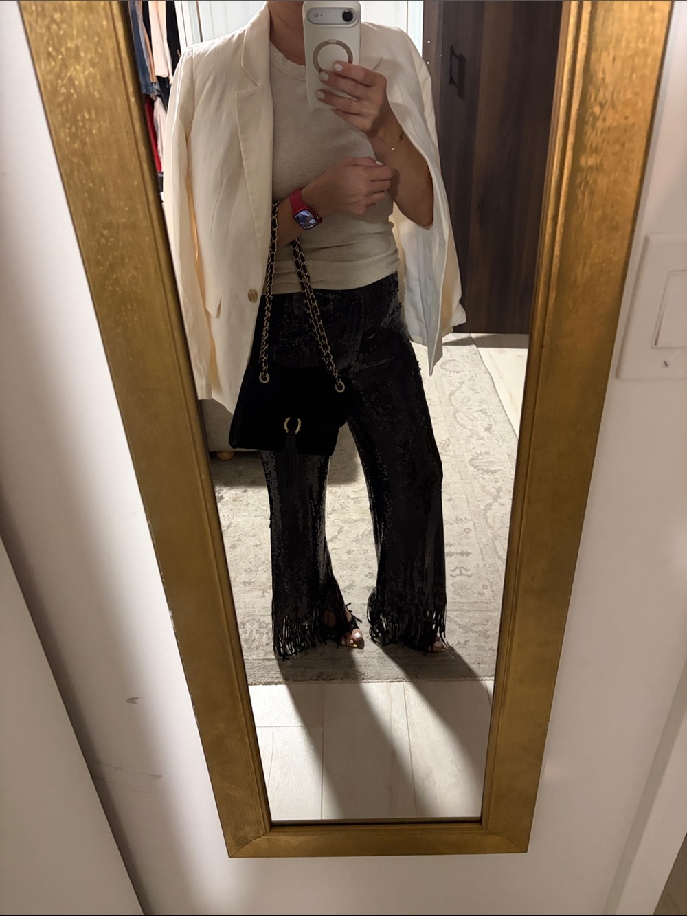 H&M Sequence stretch pants size xs